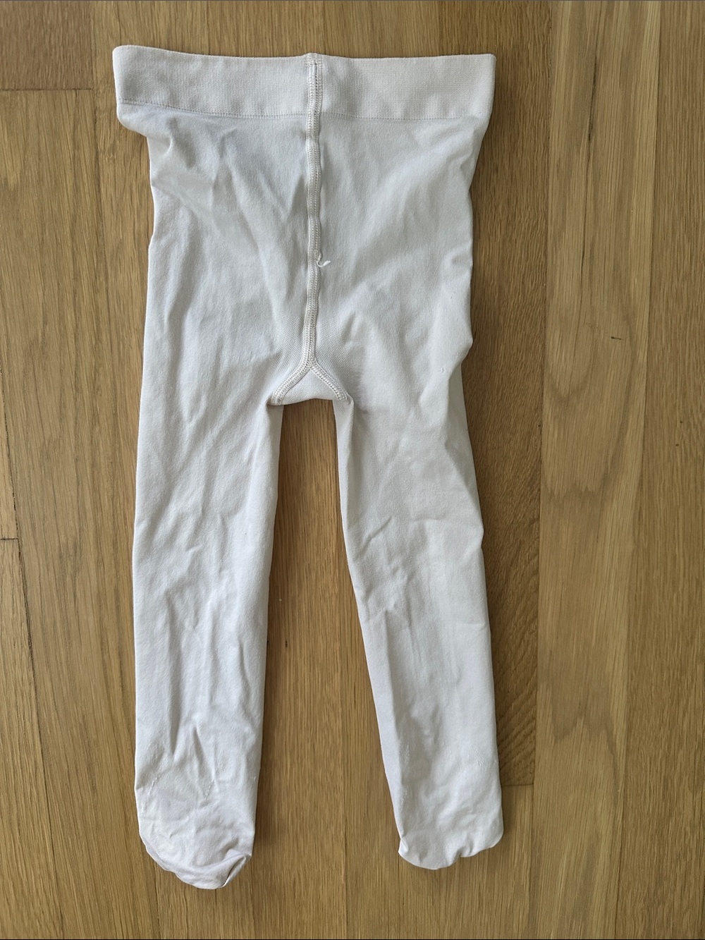 Kids Light Pink Footed Tights - Worn for dance